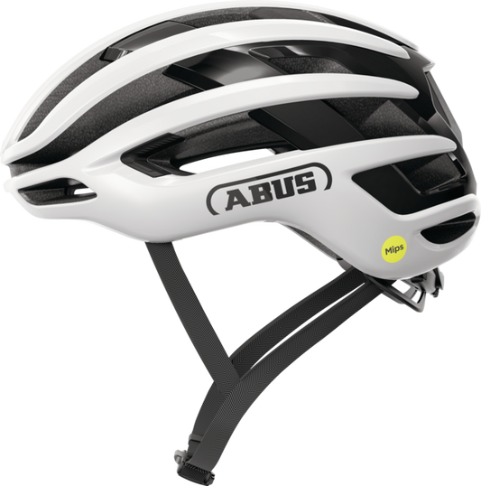 ABUS AIRBREAKER 2.0 MIPS Road kypärä Kiiltävä valkoinen