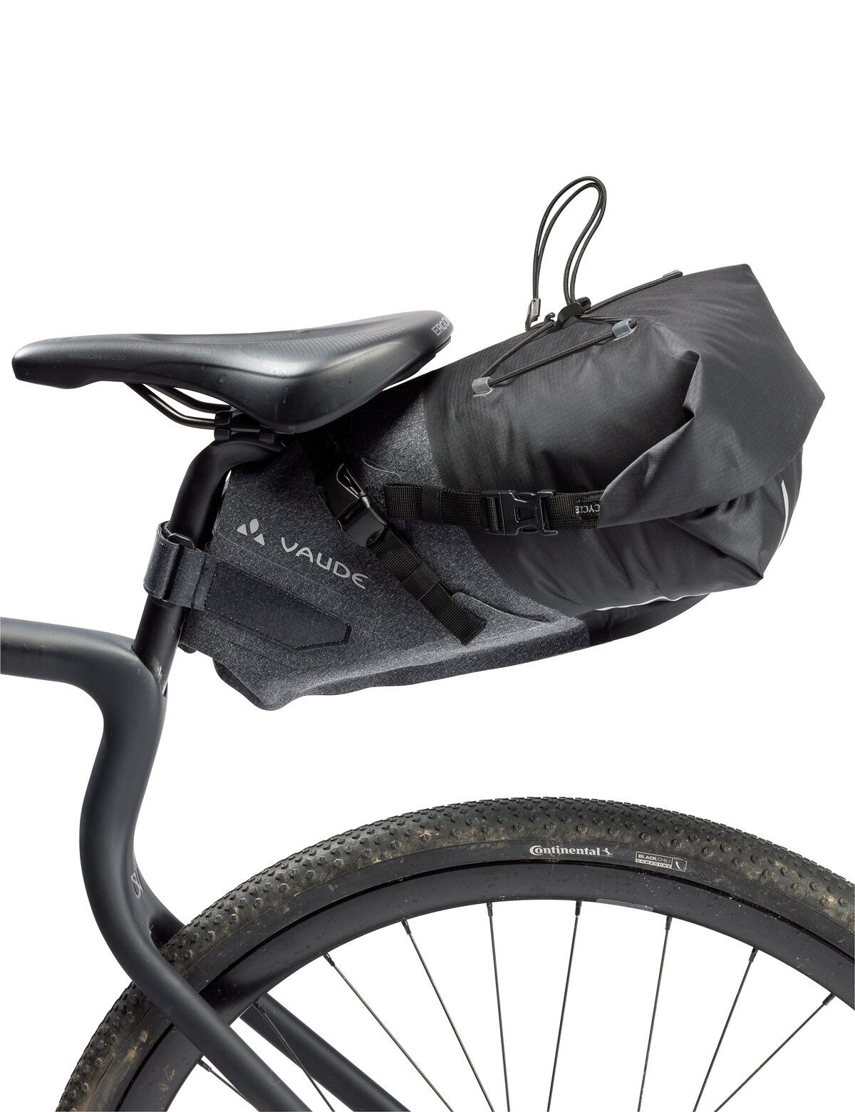 VAUDE TRAILSADDLE COMPACT 7 L satulalaukku musta