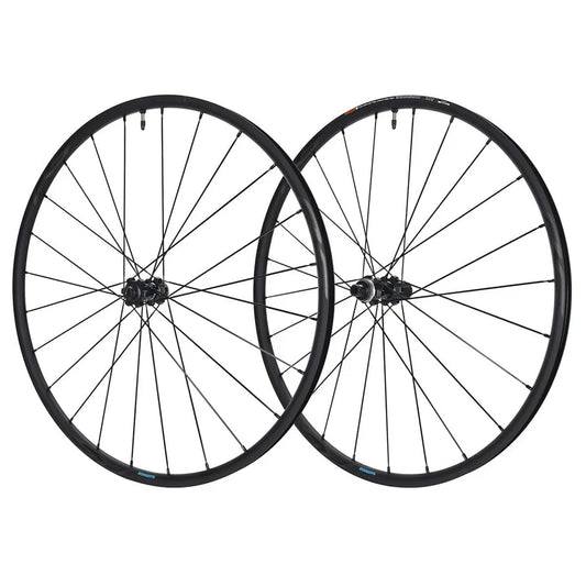 Pari SHIMANO RS370 Tubeless Ready -pyörää (keskuslukko)