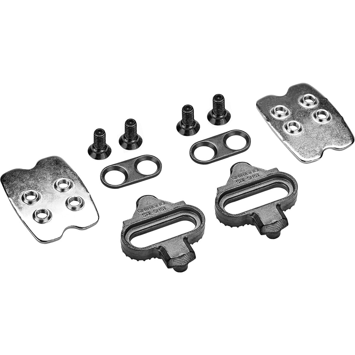 Kit de Cales pour Pédales SHIMANO SM-SH51 avec Plaque de Support