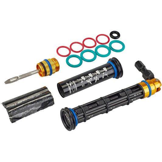 Kit de Réparation Tubeless + Multi-Outils L Intégré Cintre LEZYNE