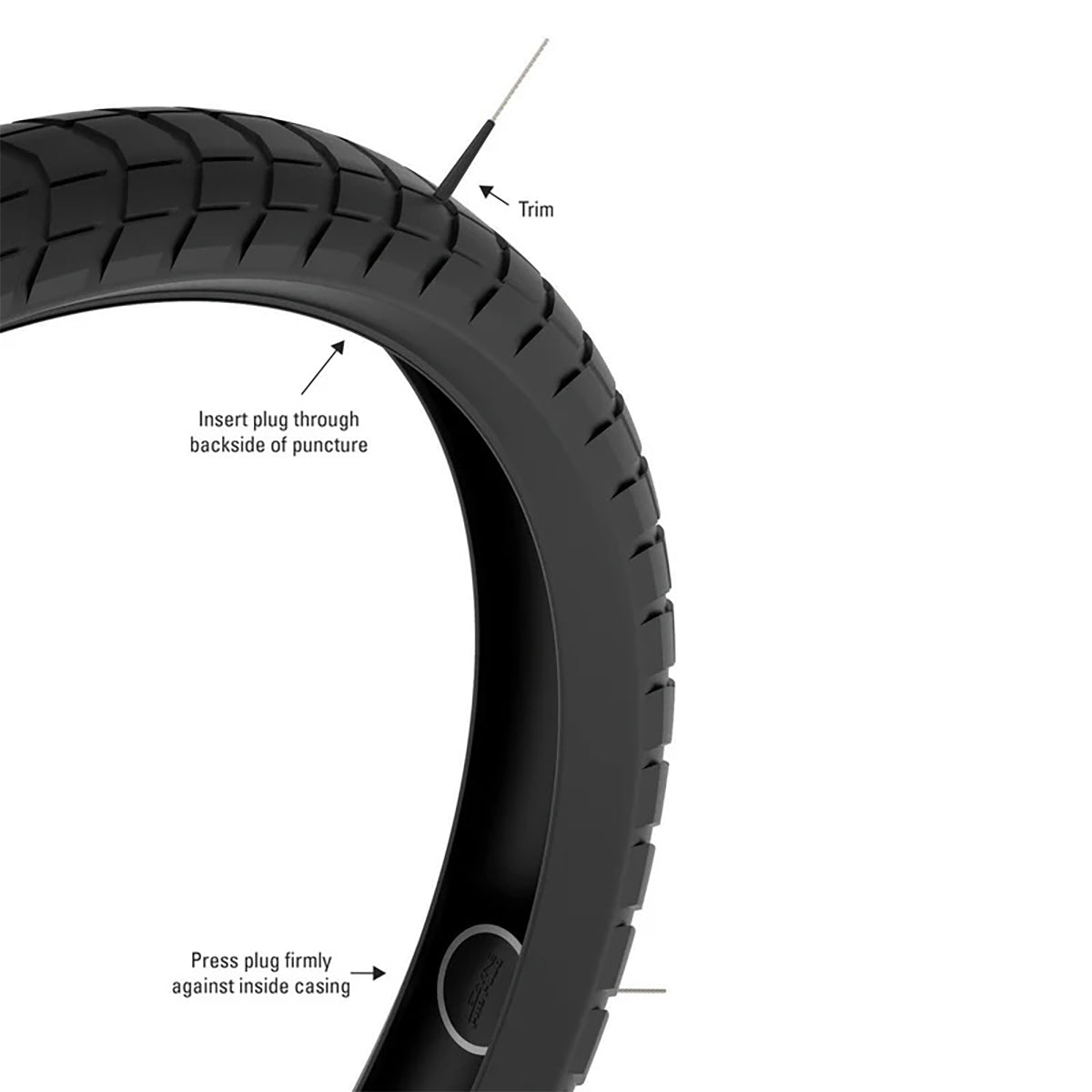 LEZYNE TUBELESS PRO PLUG korjaussarja