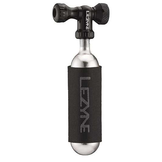 LEZYNE CONTROL DRIVE CO2-sytytystappi + 25 g CO2-kierteinen CO2-patruuna (x1)