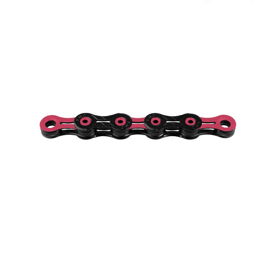 Chaîne 11V KMC DLC11 Noir/Rose