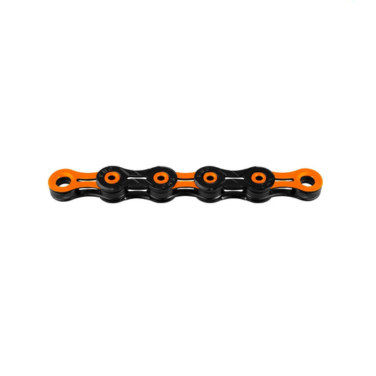 Chaîne 11V KMC DLC11 Noir/Orange