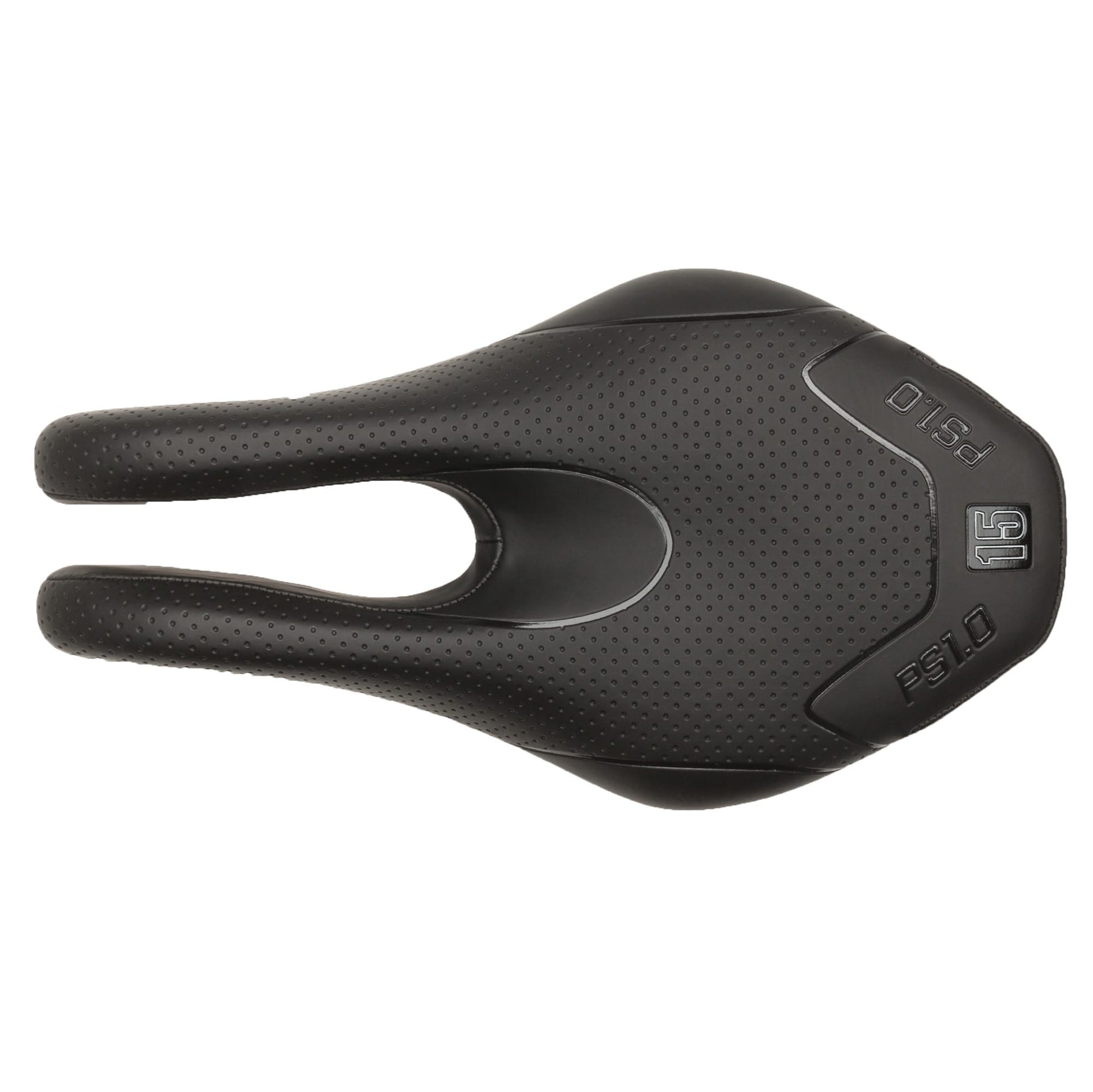 Selle ISM PS 1.0 130mm Rails Titane Noir