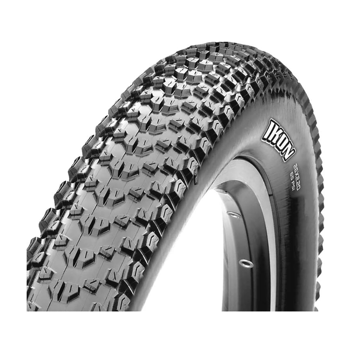 Pneu MAXXIS IKON 26x2,35 Exo 3C Speed Tubeless Ready Souple Noir