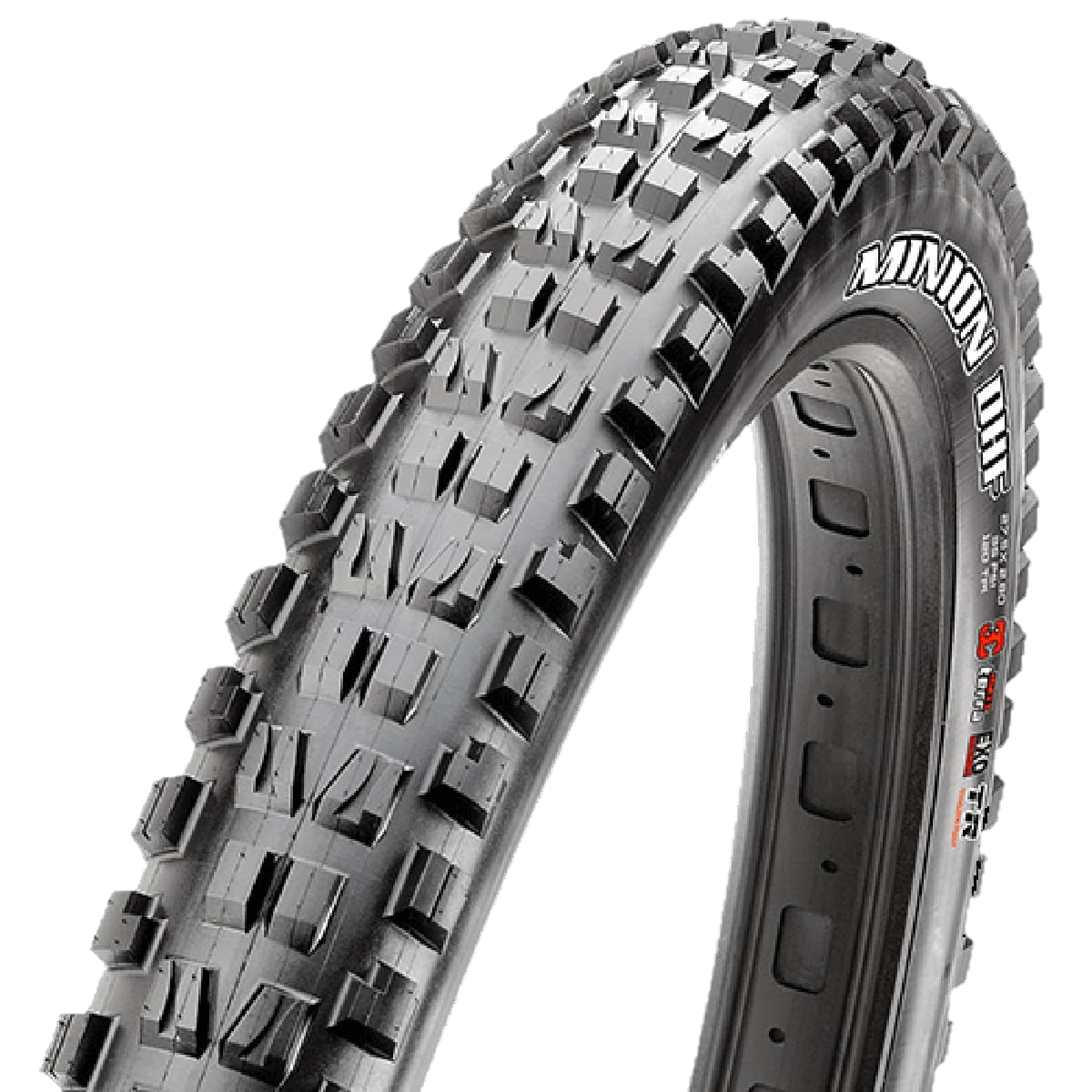 MAXXIS MINION DHF+ 27.5x2.80 Exo 3C MaxxTerra Tubeless Ready Soft Musta rengas