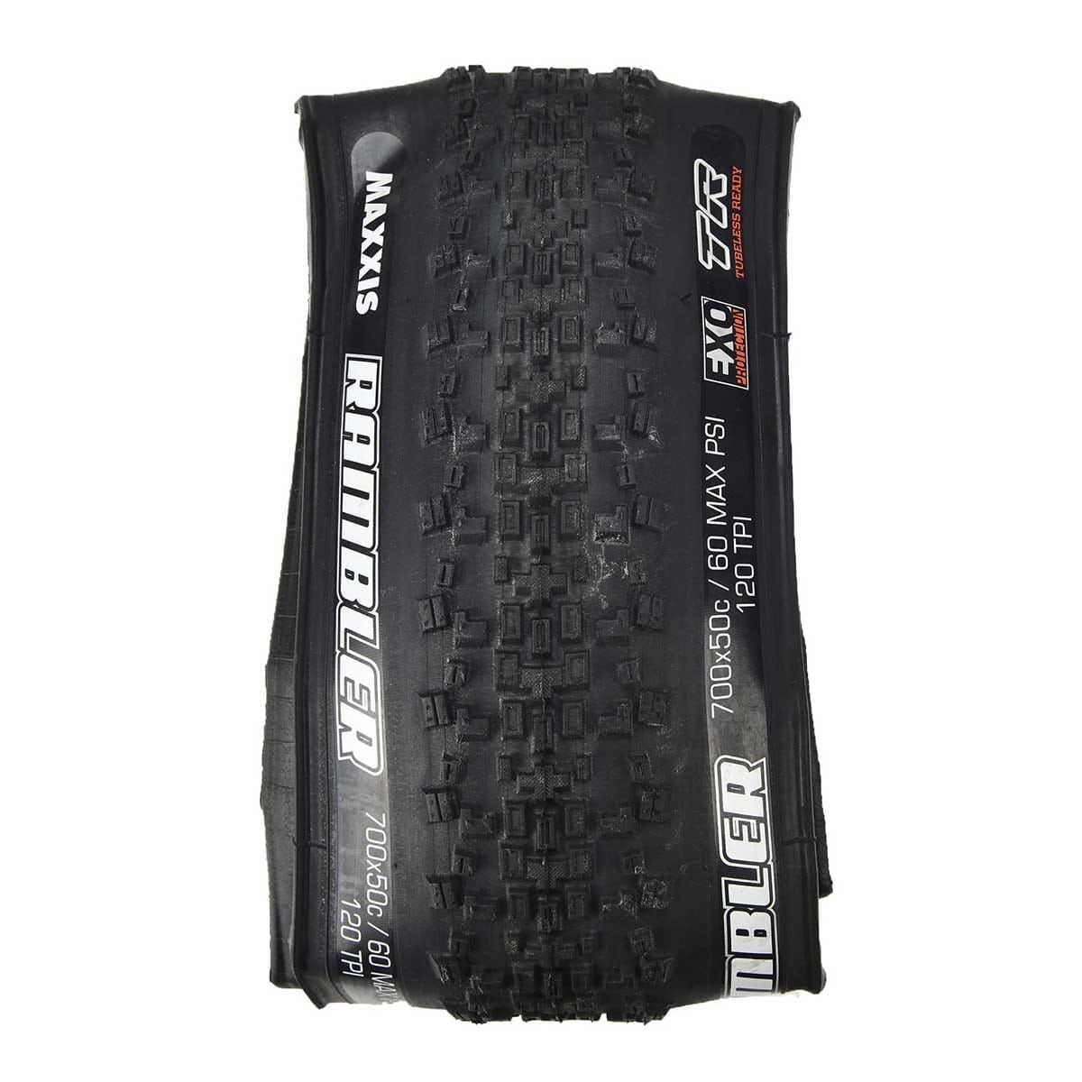 Pneu MAXXIS RAMBLER 700x50c Exo Tubeless Ready Souple TB00172600