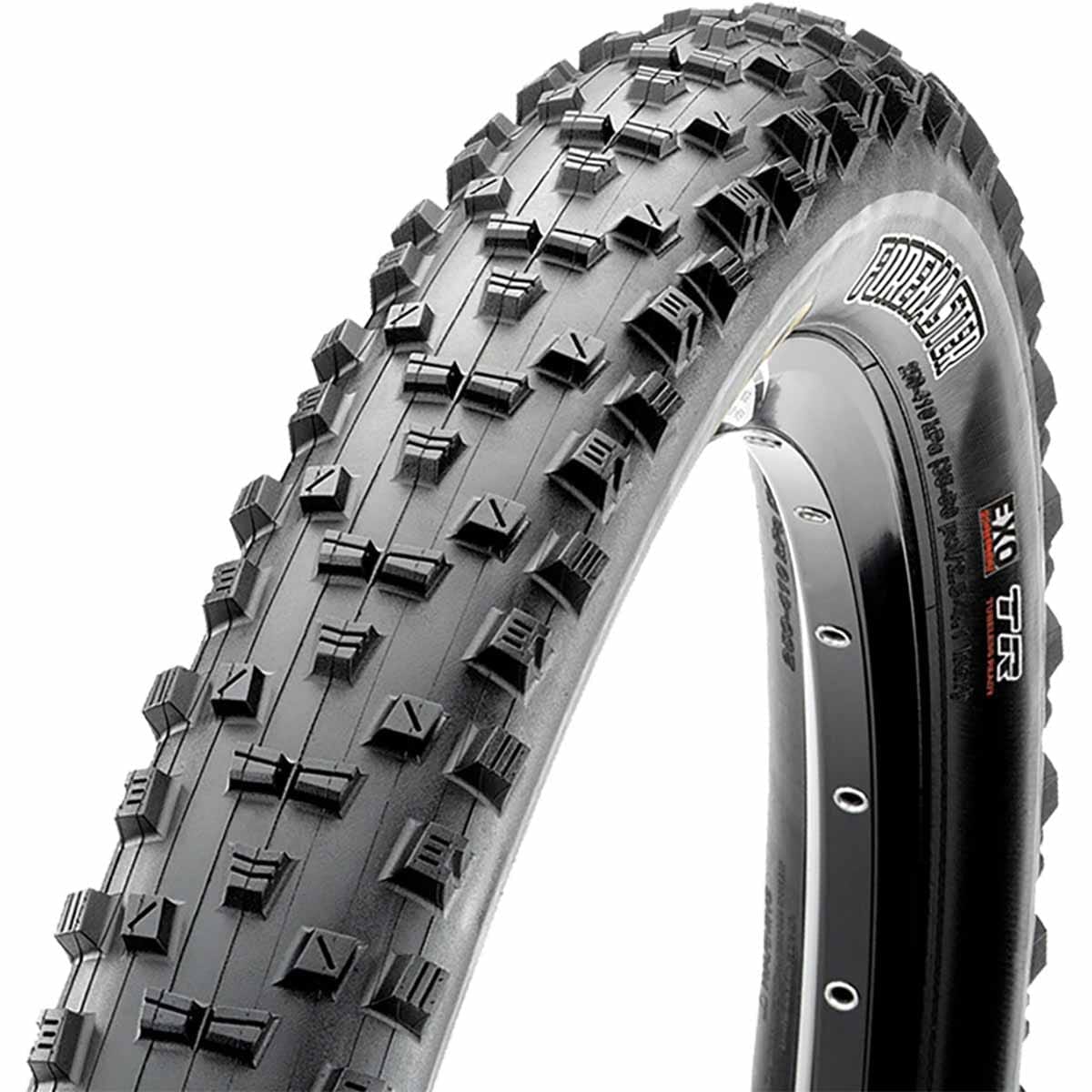 MAXXIS FOREKASTER 29x2.40 Exo 3C MaxxTerra Tubeless Ready Soft Black -rengas, pehmeä musta