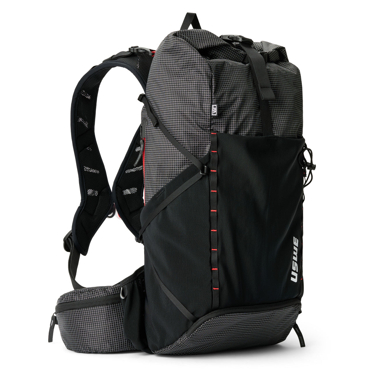 USWE ROLLTOP DAYPACK 30L reppu musta