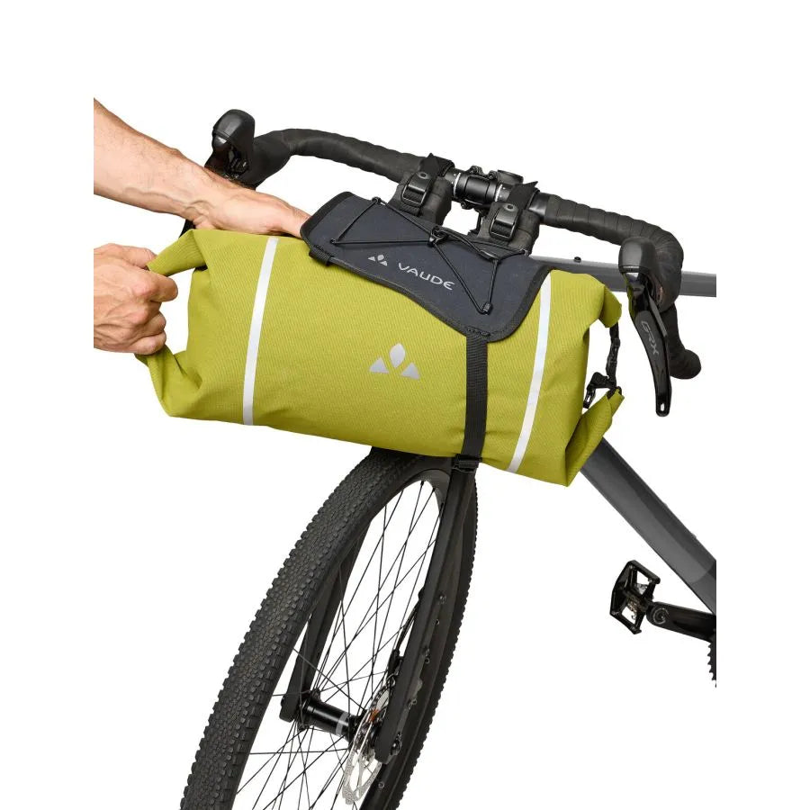 VAUDE TRAILFRONT CAGE 10 L ohjaustankolaukku vihreä