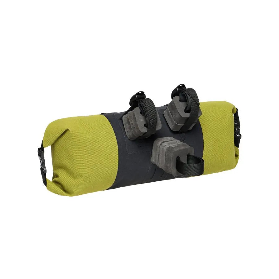 VAUDE TRAILFRONT COMPACT 5 L ohjaustankolaukku musta/vihreä