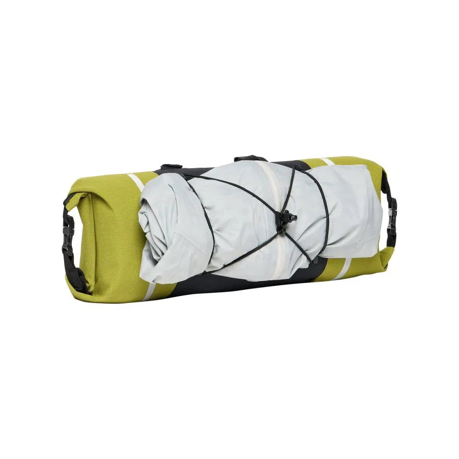 VAUDE TRAILFRONT COMPACT 5 L ohjaustankolaukku musta/vihreä