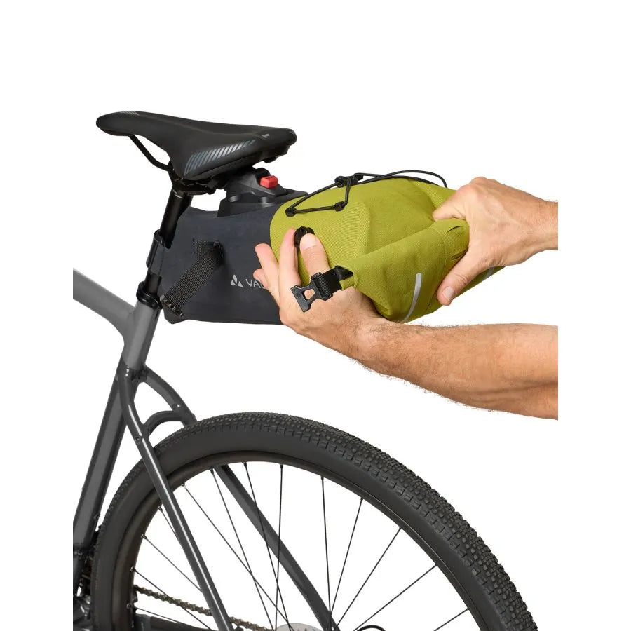 VAUDE TRAILSADDLE M 6 L Satulalaukku Musta/vihreä