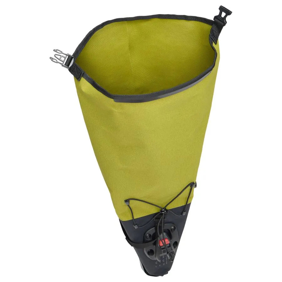 VAUDE TRAILSADDLE COMPACT L 10.5 L satulalaukku Musta/vihreä