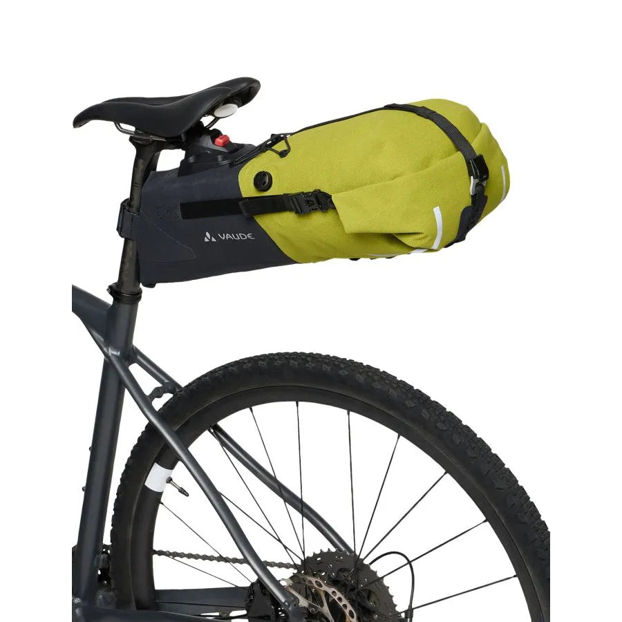 VAUDE TRAILSADDLE COMPACT L 10.5 L satulalaukku Musta/vihreä