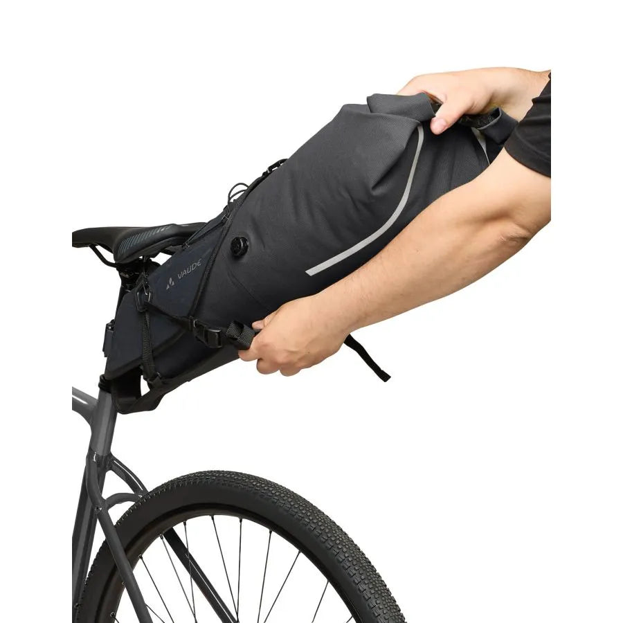 VAUDE TRAILSADDLE CAGE 15 L Satulalaukku Musta