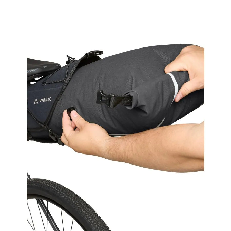 VAUDE TRAILSADDLE CAGE 15 L Satulalaukku Musta