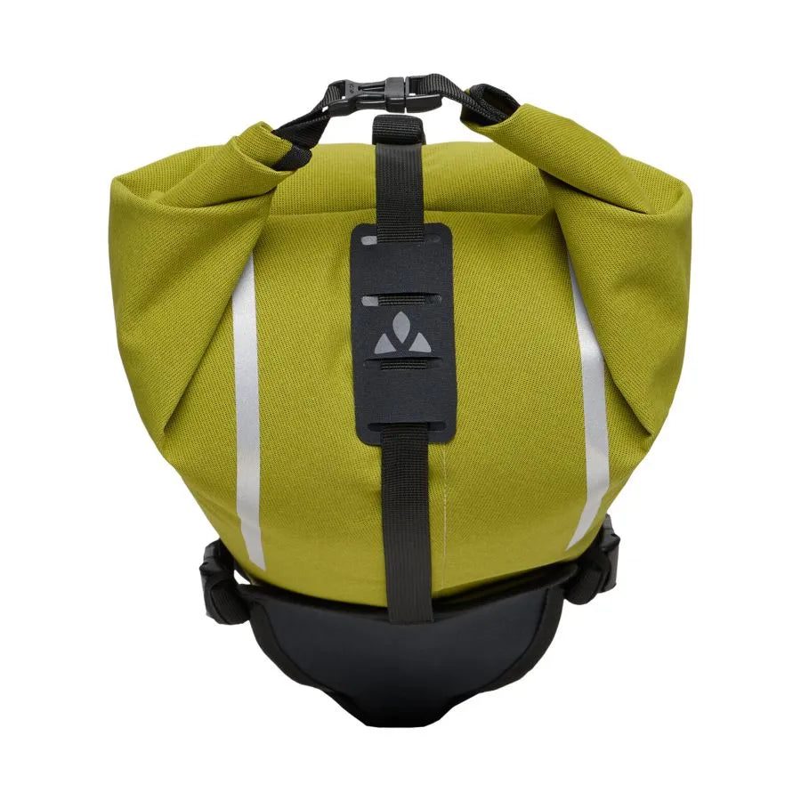 VAUDE TRAILSADDLE CAGE 15 L Satulalaukku Musta/vihreä