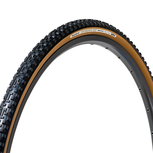 PANARACER GRAVELKING EXT+ 700x35c Tubeless Ready Ruskea rengas