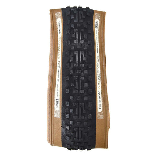 PANARACER GRAVELKING EXT+ 700x35c Tubeless Ready Ruskea rengas