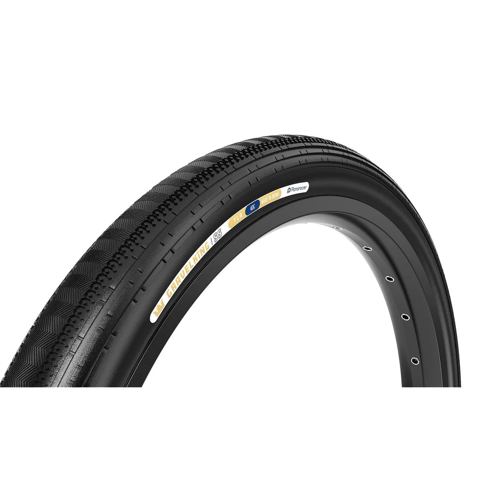 PANARACER GRAVELKING SEMISLICK TLR 700x30c Tubeless Ready Musta rengas