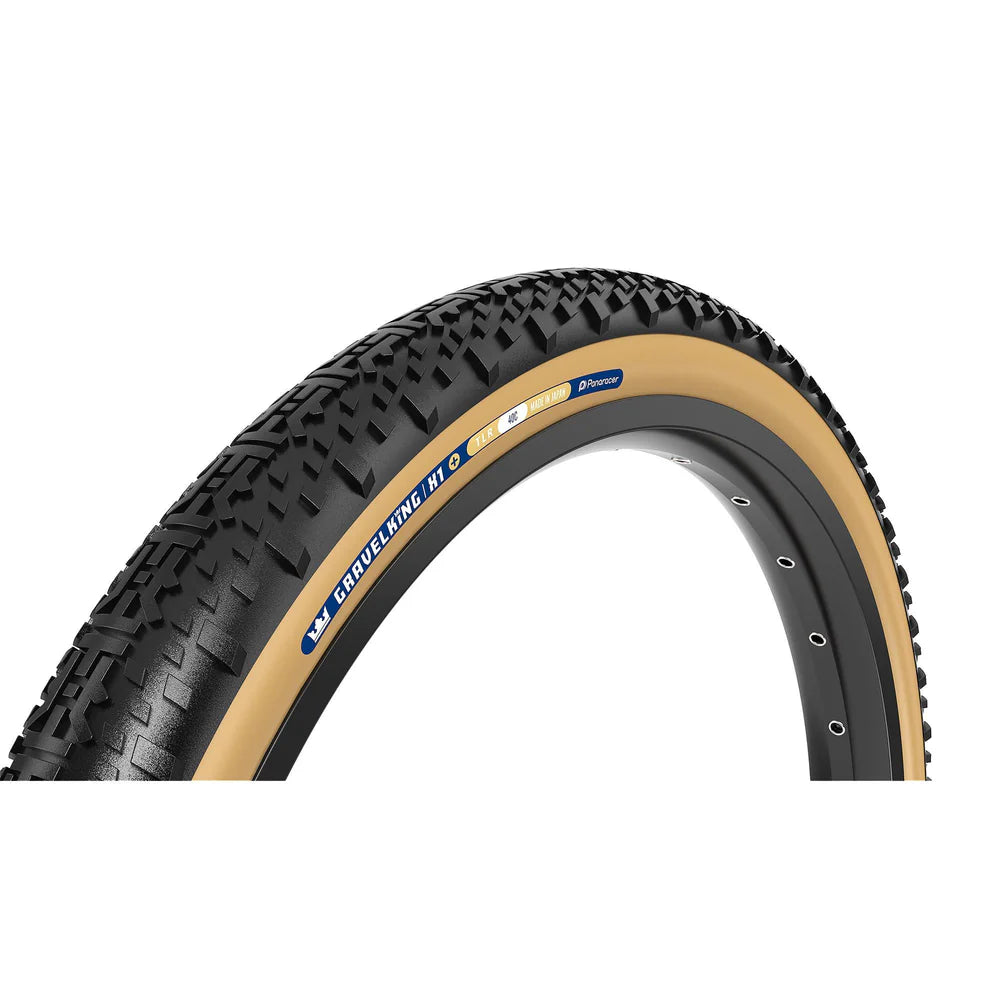 PANARACER GRAVELKING X1+ TLR 700x35c rengas Tubeless Ready Ruskea