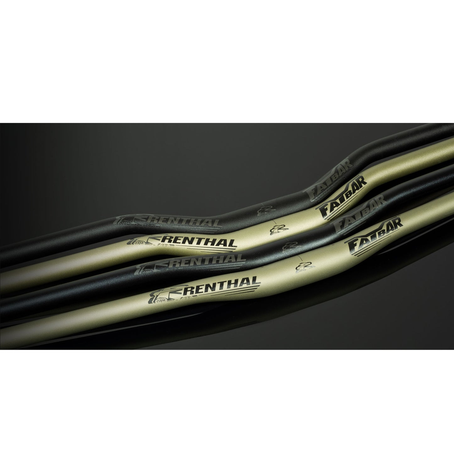 RENTHAL V3 FATBAR Rise 30mm 800mm musta ripustin
