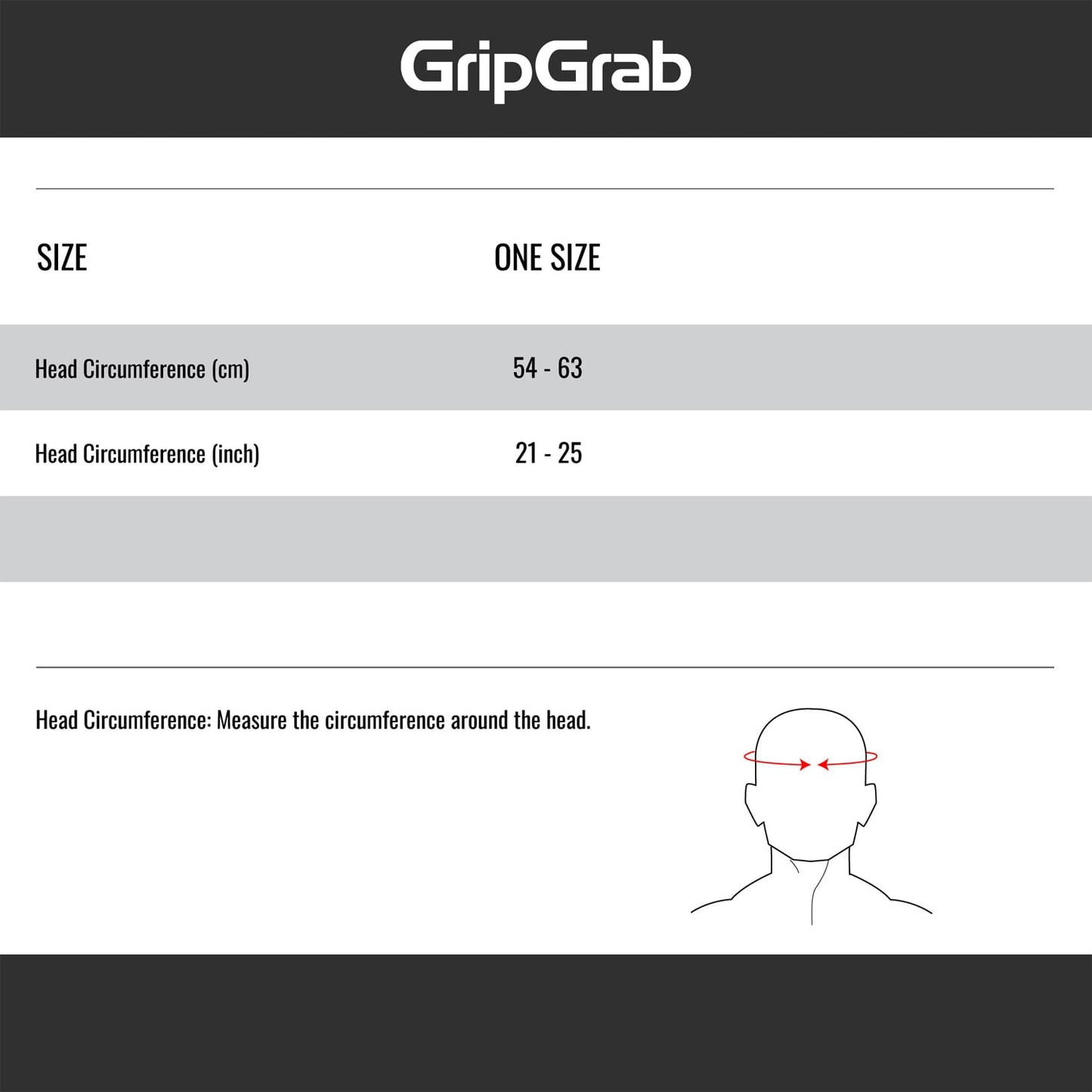 Bandana GRIPGRAB Valkoinen