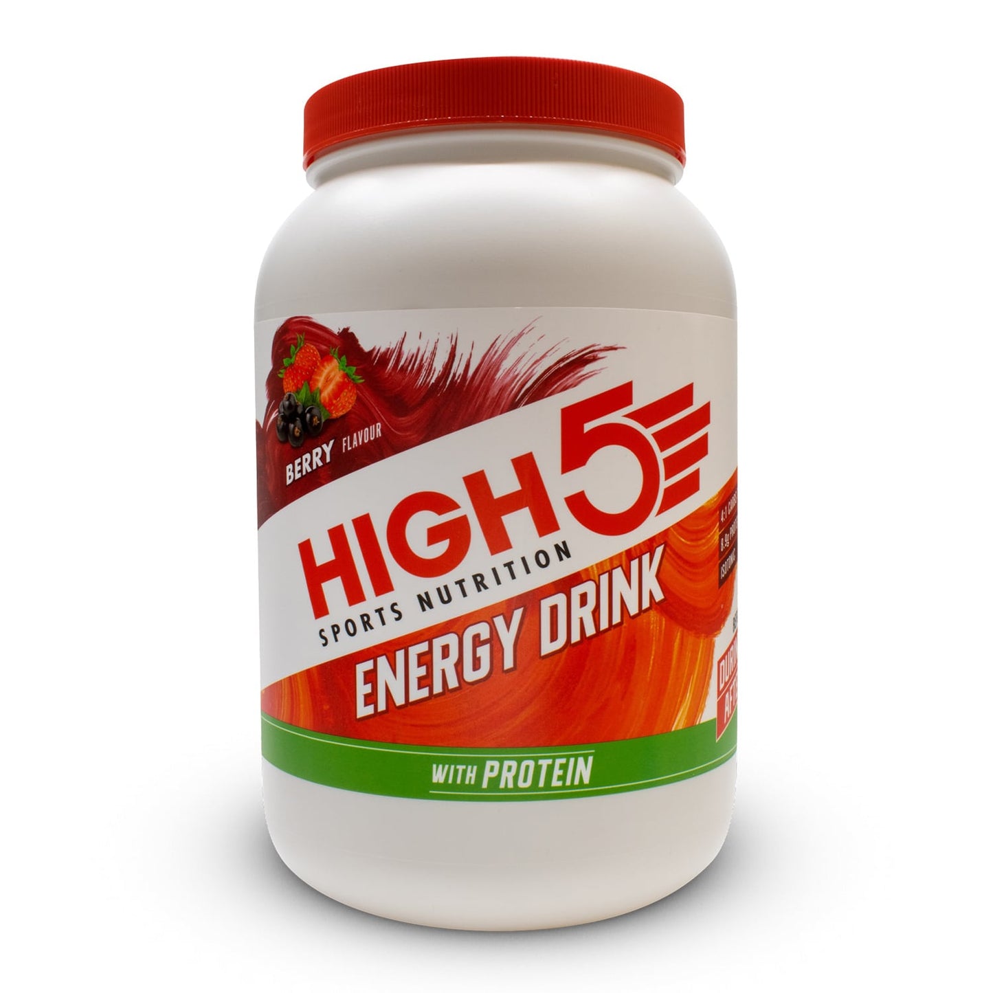 Energiajuoma HIGH5 ENERGIAJUOMA PROTEIINI (1.6kg) Punainen hedelmä (1.6kg)