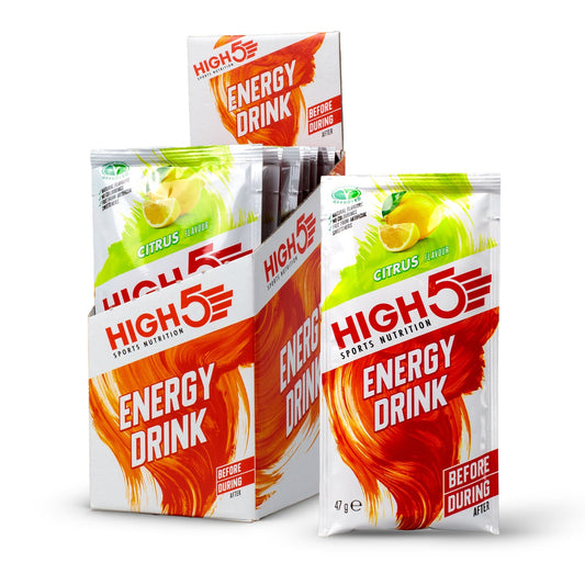 Energiajuoma HIGH5 ENERGIAJUOMA KAFFEIINI HIT (47g) Sitruuna