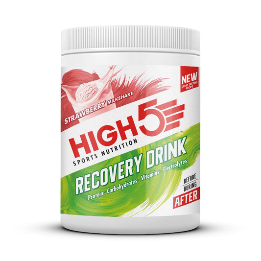 HIGH5 RECOVERY DRINK (450g) Mansikka Milkshake)