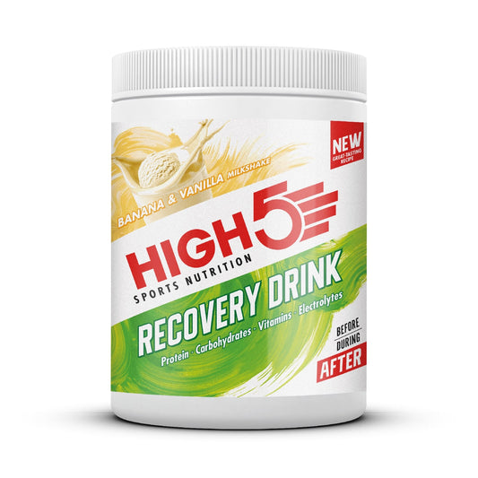 High5 Recovery Drink (450g) Banaani-Vanilja-Milkshake