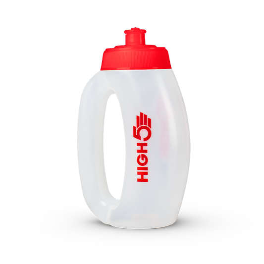 High5 RUN BOTTLE Läpinäkyvä vesipullo
