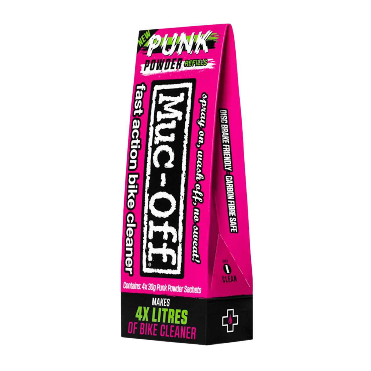 MUC-OFF PUNK POWDER liukeneva puhdistusjauhe (4 stick)