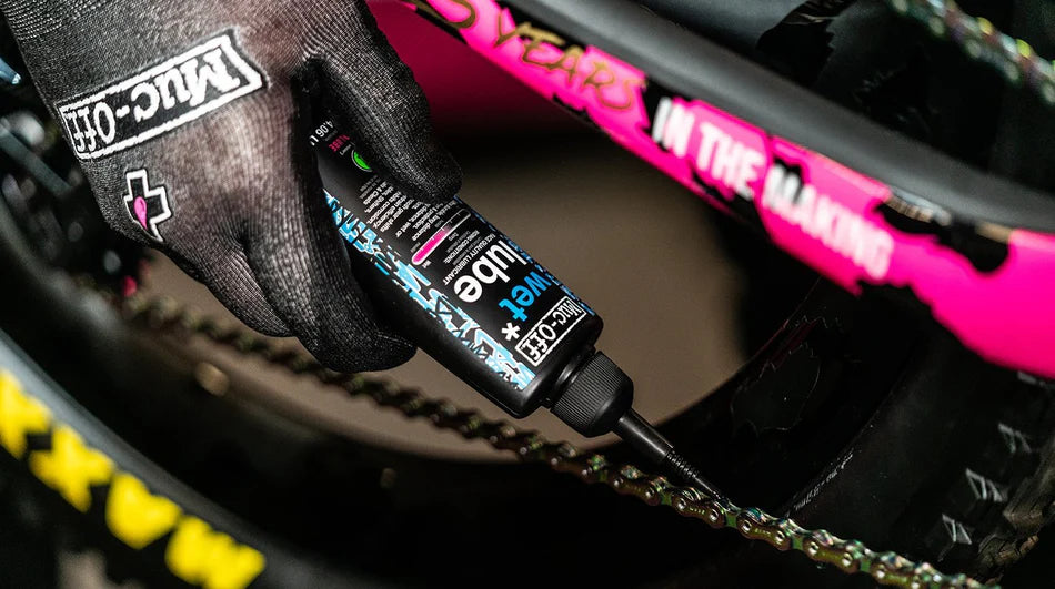 MUC-OFF CLEAN-PROTECT-LUBE märkähuoltosarja