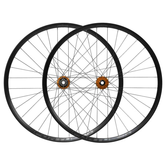 Pari HOPE FORTUS 30 W 29" PRO 5 -pyörät 15X110mm/12x148mm Boost Oranssi