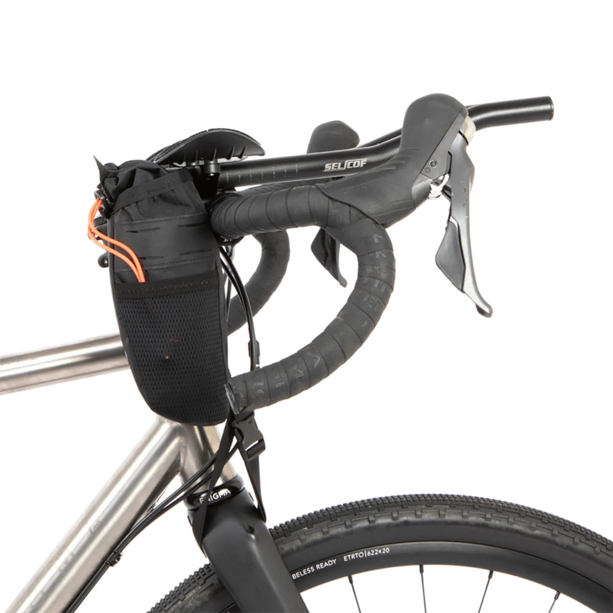 Ohjaustankolaukku RESTRAP RACE STEM BAG 1.1L Musta