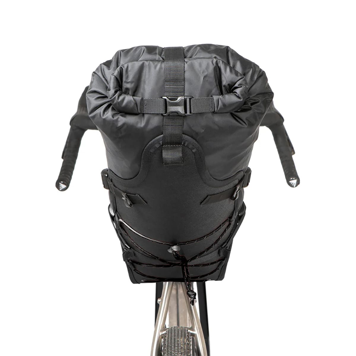 RESTRAP SADDLE BAG 18 L Musta + DRY BAG Musta