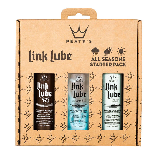 PEATY'S LINKLUBE ALL SEASONS Kaikki olosuhteet voiteluaineet Pack ( 3 x 60 ml)