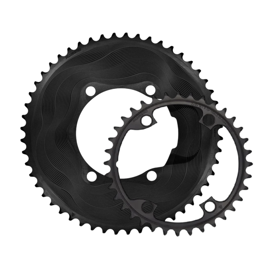 12V ALUGEAR AERO 110 BCD -eturataspari Shimanolle, musta