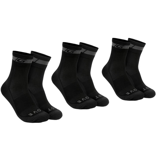 GRIPGRAB MERINO REGALAR -sukat Musta (x3)