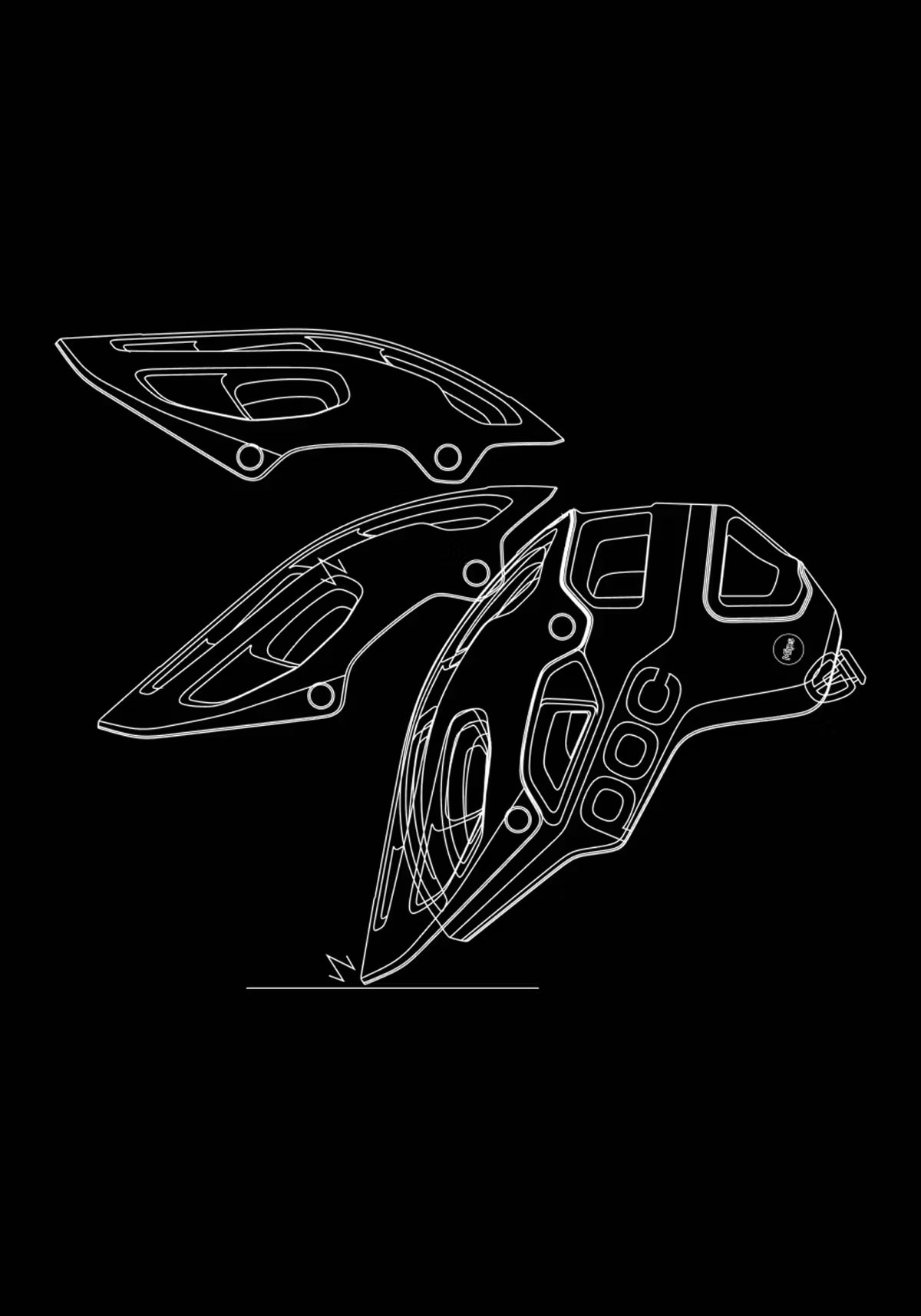 POC CULARIS PURE MTB-kypärä Harmaa