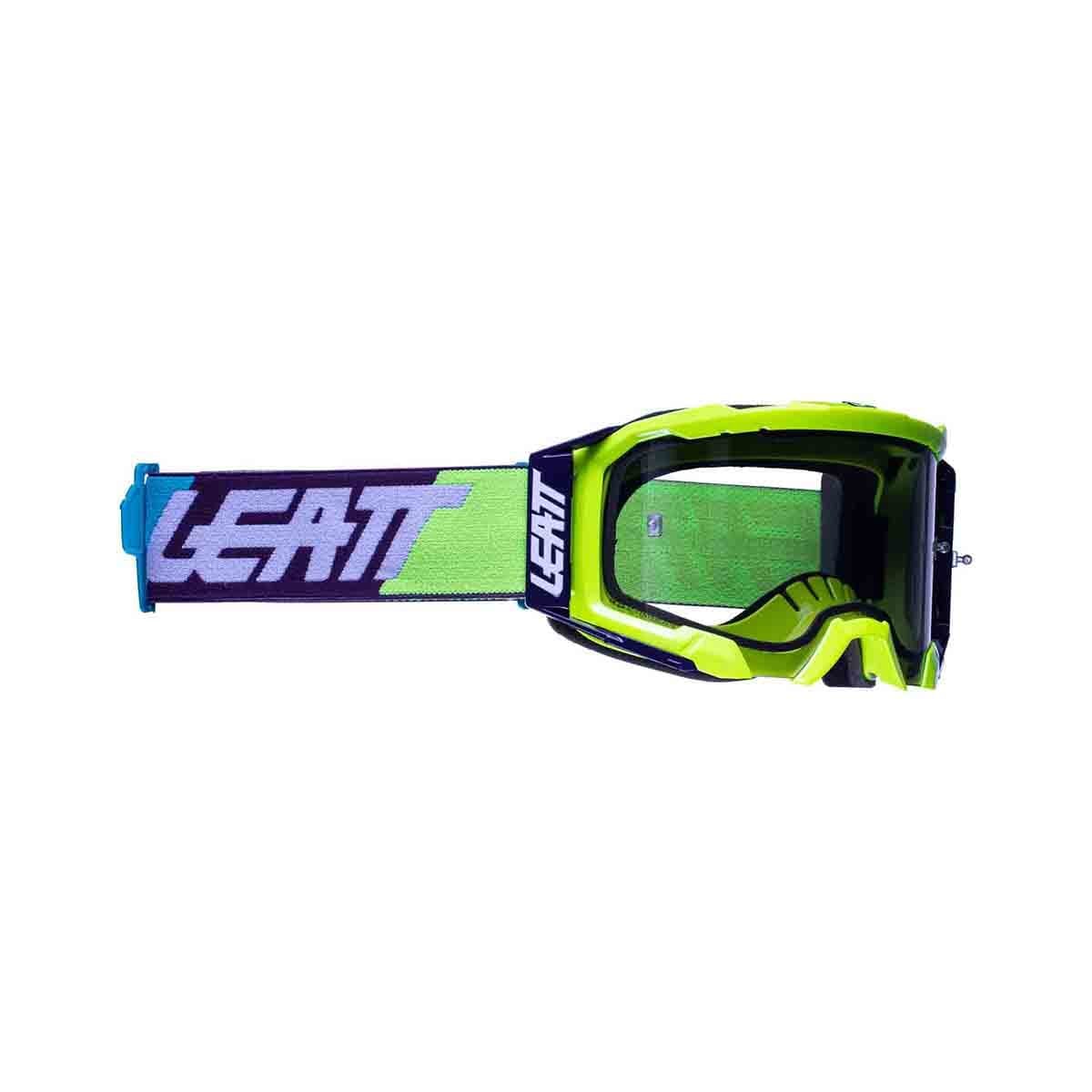 Masque LEATT VELOCITY 5.5 Jaune Écran Fumé 2022