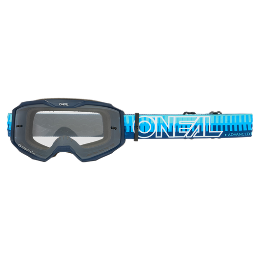 O'NEAL B-10 STRIPED naamari sininen kirkas kilpi