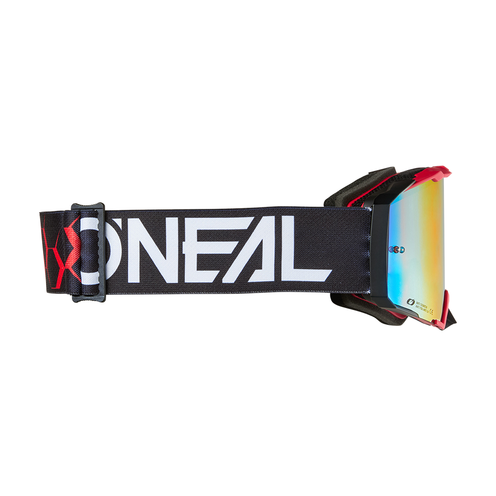 O'NEAL B-33 HEXA Mask Black/Red Radium Red suojalasit