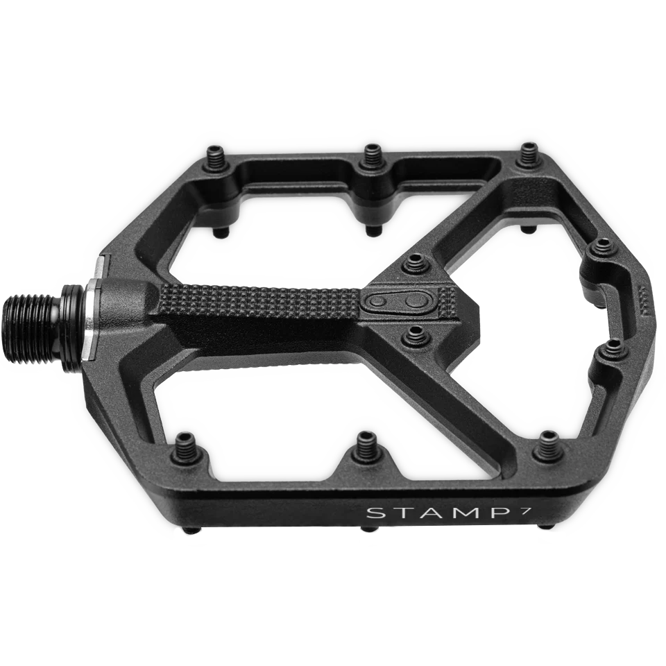 CRANKBROTHERS STAMP 7 Suuret litteät polkimet musta