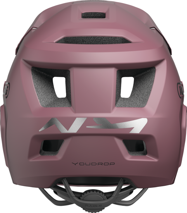 ABUS YOUDROP FF Junior Blush Punainen maastopyöräkypärä