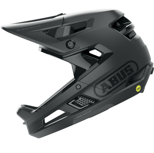 ABUS AIRDROP MIPS MTB kypärä Musta Matt